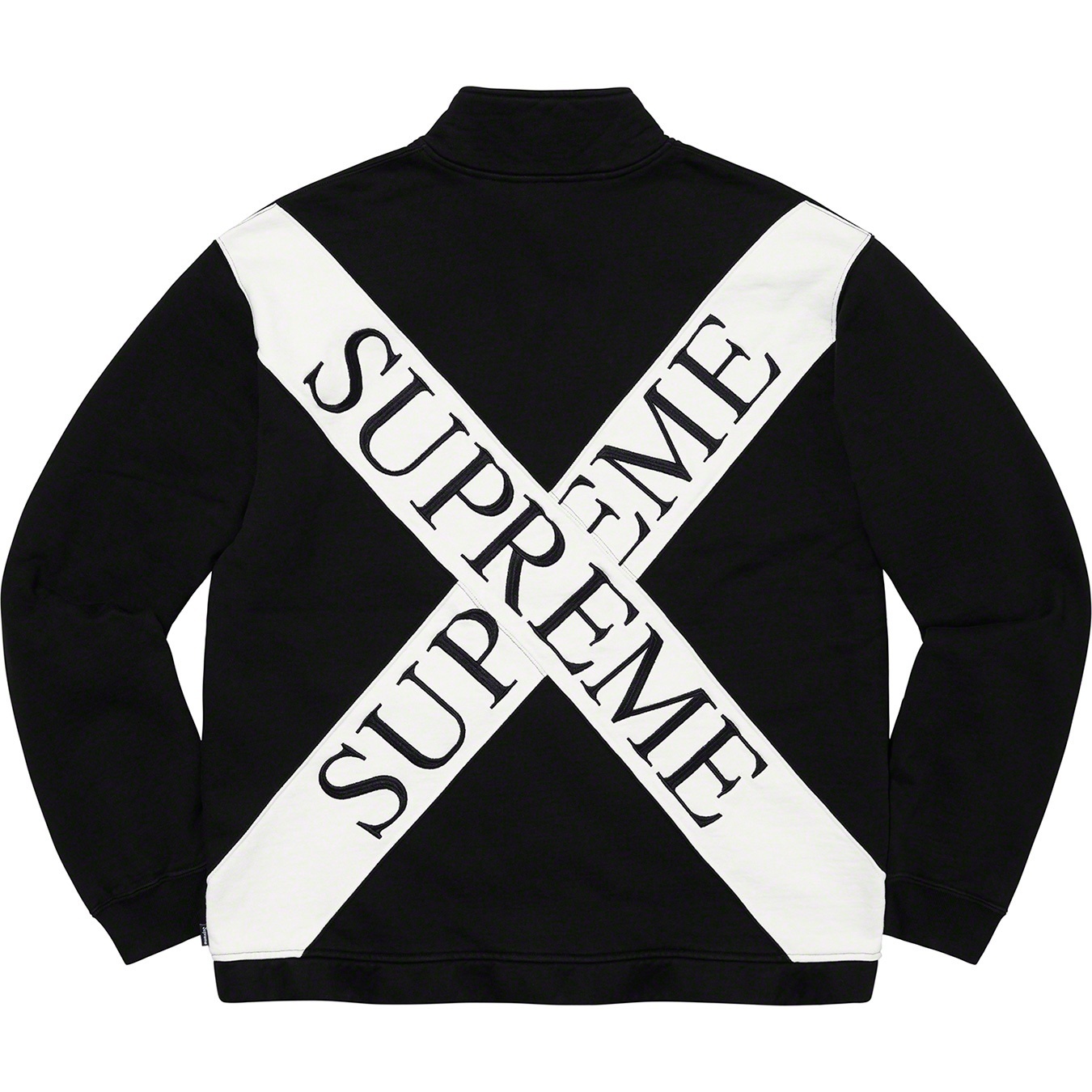 Cross Half Zip Sweatshirt view 8